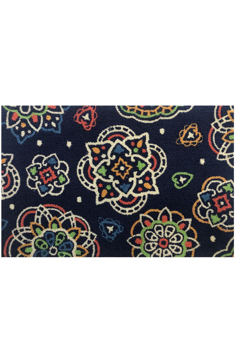 R16 HOME Patricia Blue Doormat, Main, color, Blue Multi