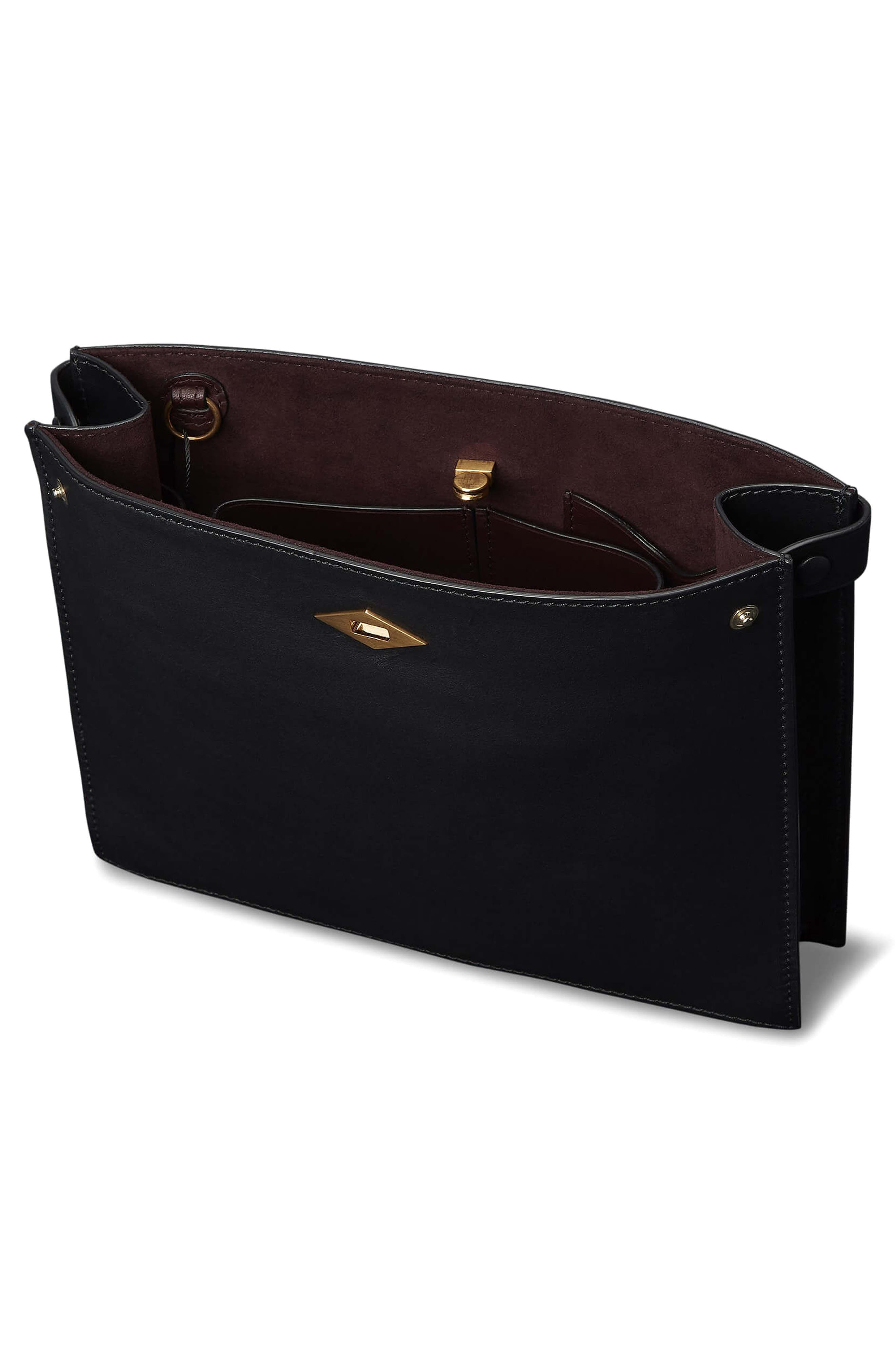 Métier London The Stowaway Leather Crossbody Bag, Alternate, color, 