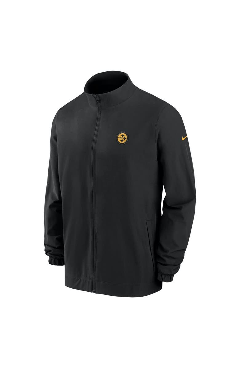 Nike Men's Nike Black Pittsburgh Steelers 2023 Sideline Full-Zip Jacket, Alternate, color,