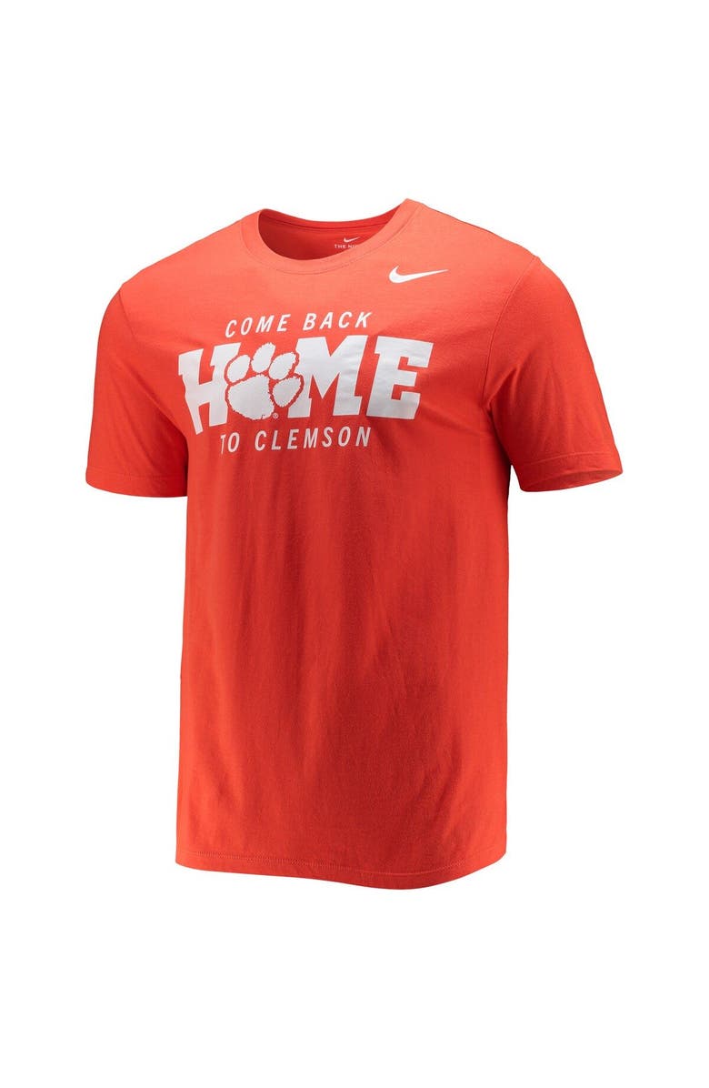 Nike Men's Nike Orange Clemson Tigers Logo Mantra T-Shirt, Alternate, color, Orange