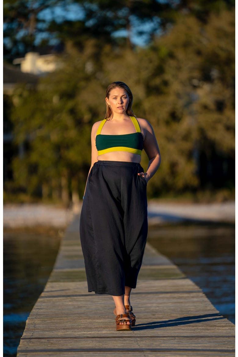The Reversible Sporty Top, Alternate, color, Chartreuse/Forest