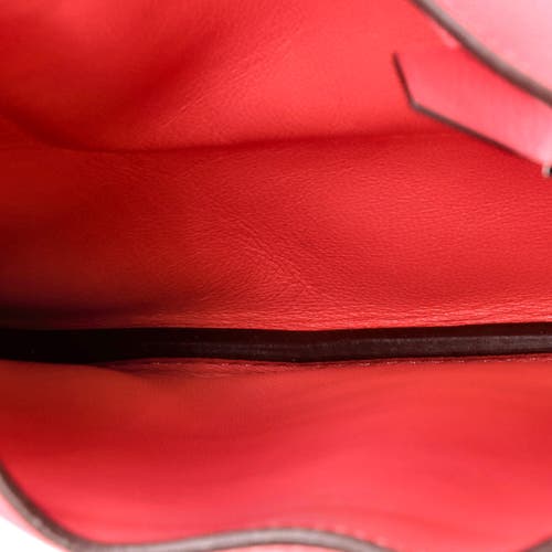 Pre-owned Hermes Hermes Trim Duo Bag Evercolor 24 In Pink