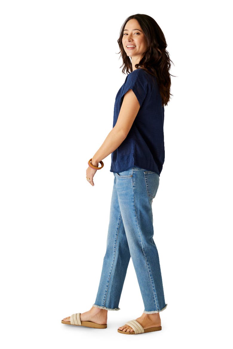 Austin Crop Jean, Alternate, color, Blue Tide