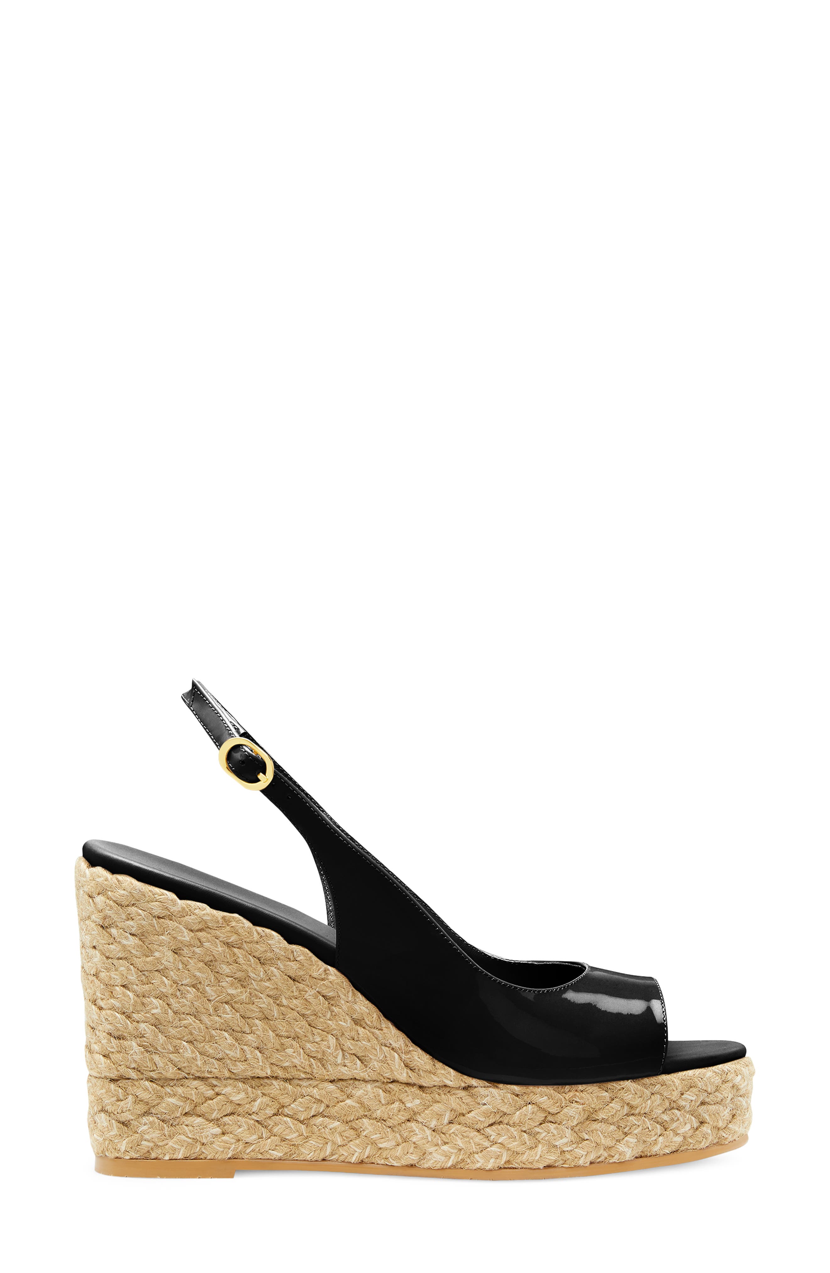 Stuart Weitzman Island Espadrille Wedge Sandal, Alternate, color, 