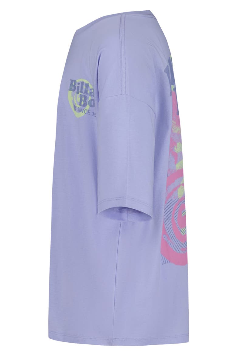 Kids' Sound Oversize Cotton Graphic T-Shirt, Alternate, color, BABY LAVENDER