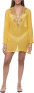 RANEES Embellished Long Sleeve Tunic