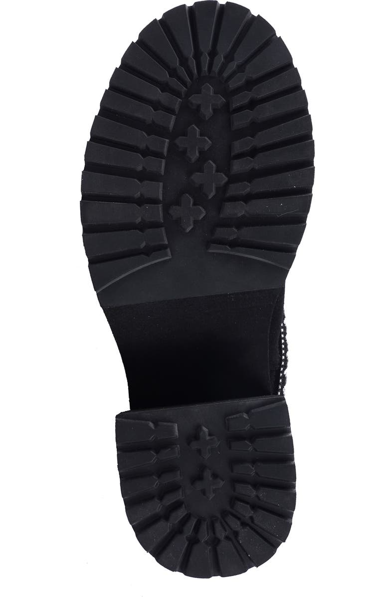 Candie's Leora Platform Clog, Alternate, color, Black Suede