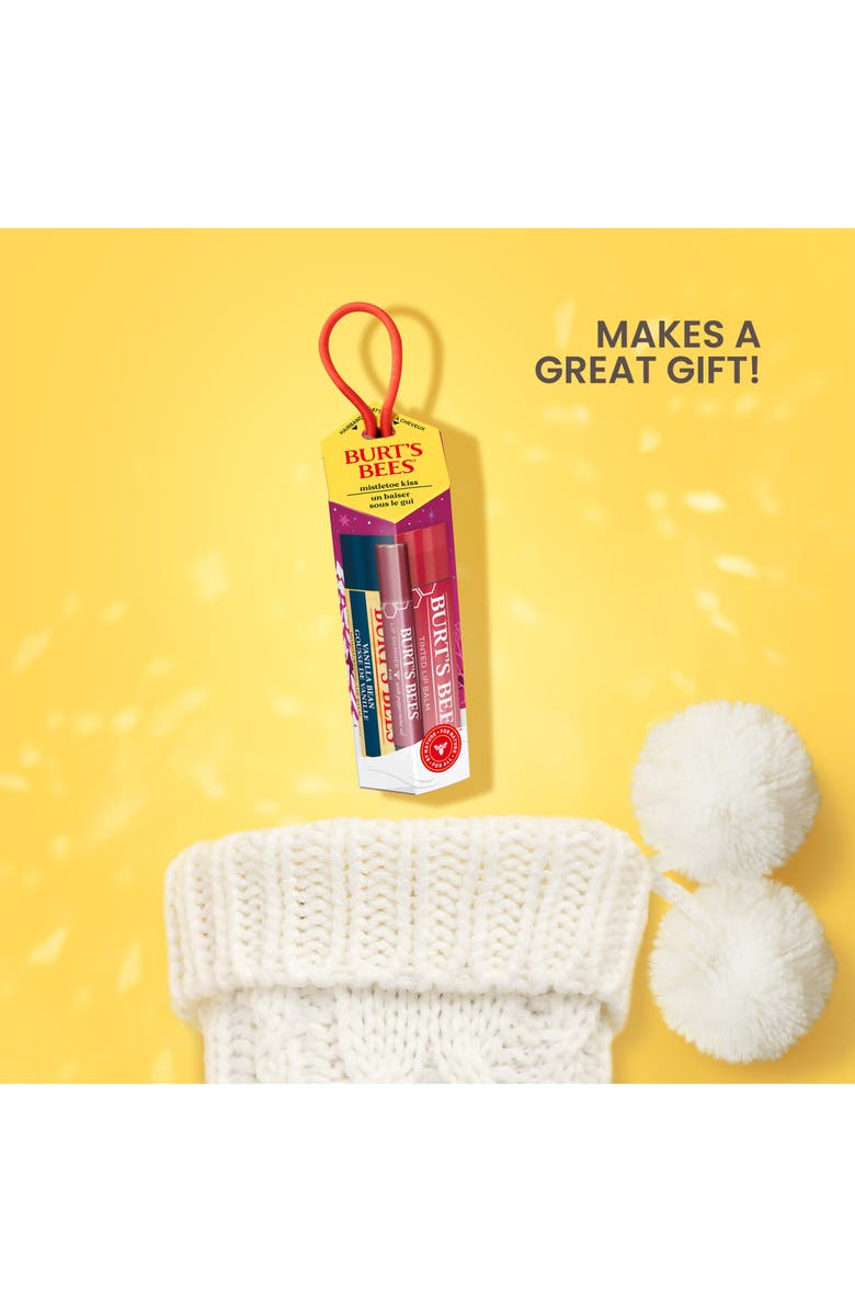 Burt's Bees Mistletoe Kiss Bee Merry Lip Balm Gift Set, Alternate, color, 