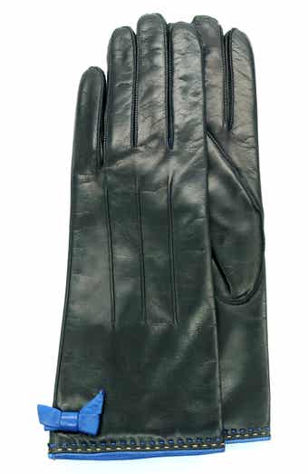 Portolano Bow Leather Gloves