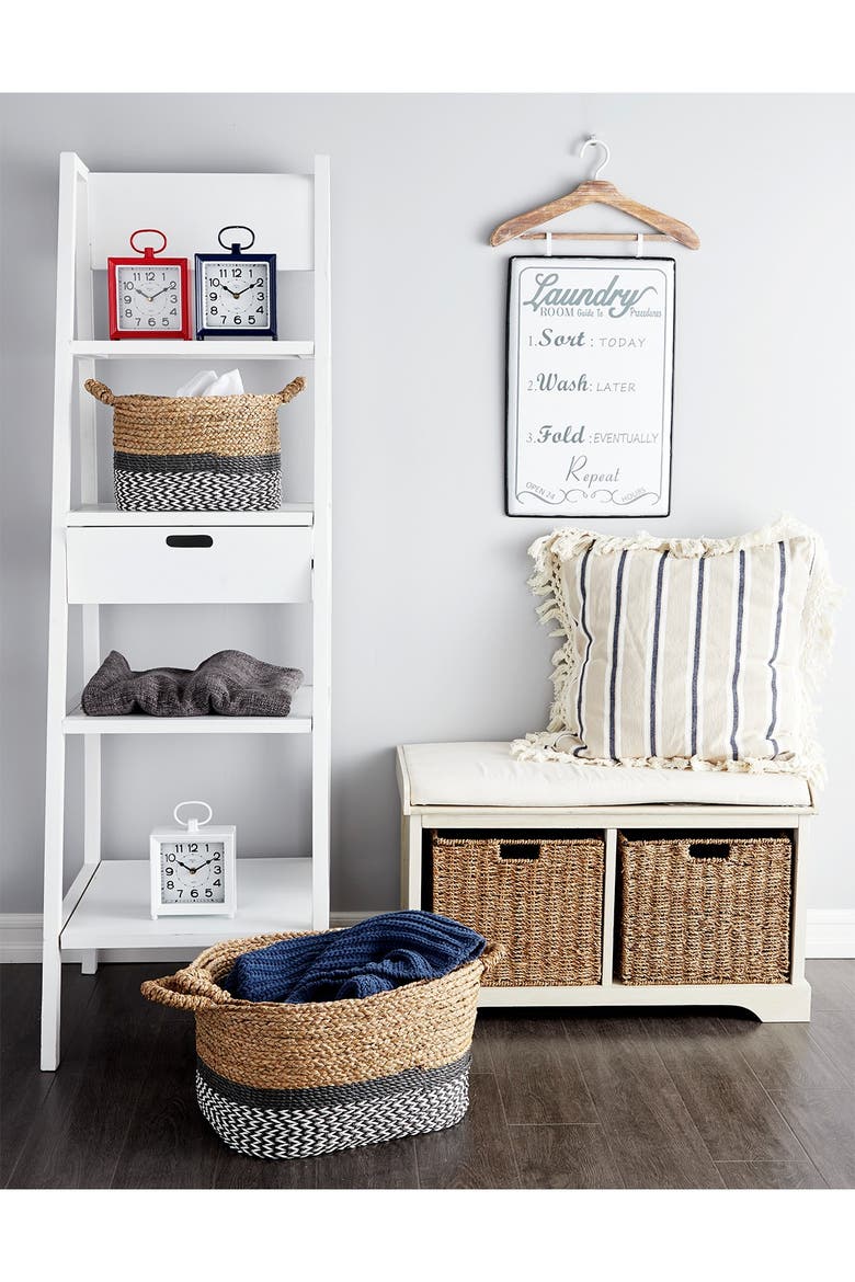 White Farmhouse Words & Text Wall Decor, Alternate, color, WHITE