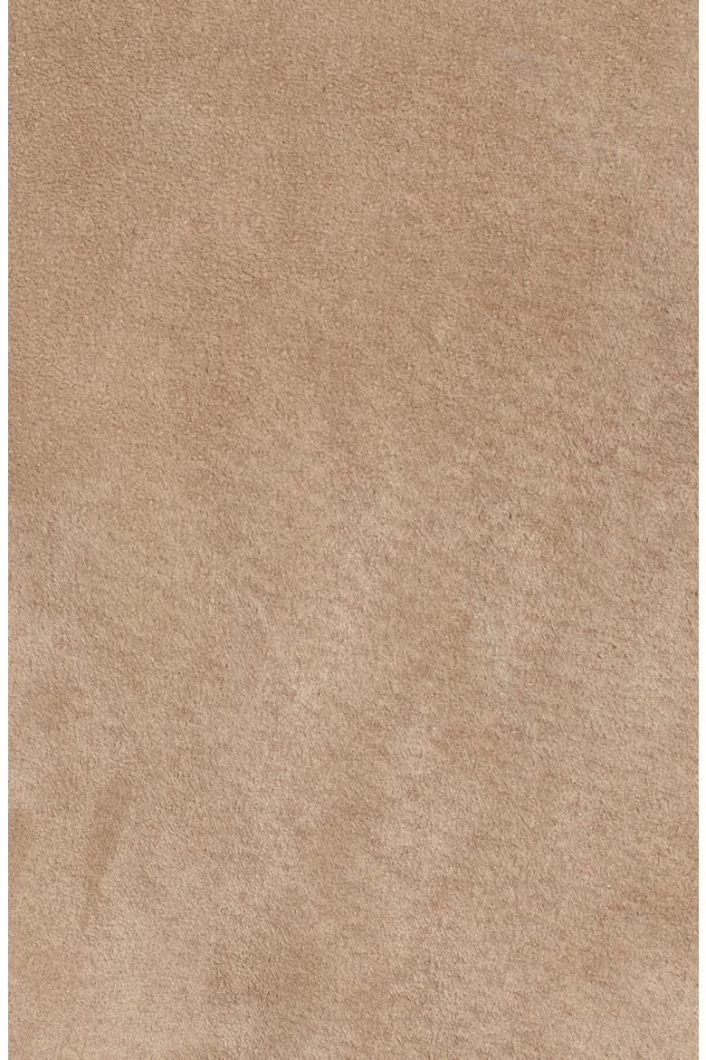 Suede Moto Jacket, Alternate, color, SAND STONER