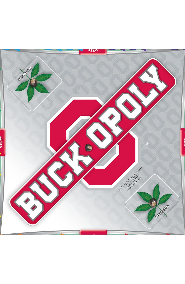 Late for the Sky Buckopoly Monopoly Board Game, Alternate, color, Multicolored