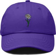 Dalix Daisy Embroidered Everyday Hat