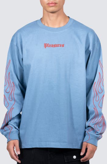 PLEASURES Fiery Heavyweight Long Sleeve T-Shirt | Nordstrom