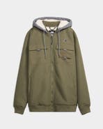 ECKO Triple threat faux shearling Bomber Jacket
