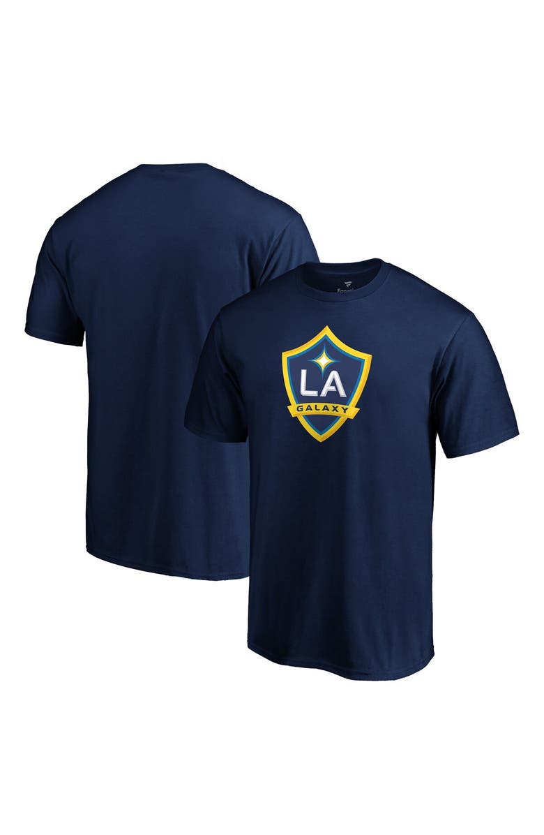 FANATICS Men's Fanatics Branded Navy LA Galaxy Logo T-Shirt, Main, color, Navy