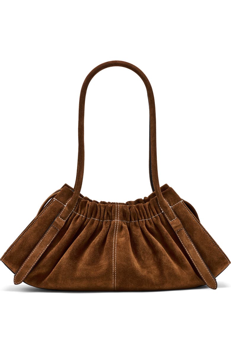 Marc Jacobs The Suede Cristina Small Satchel, Alternate, color,
