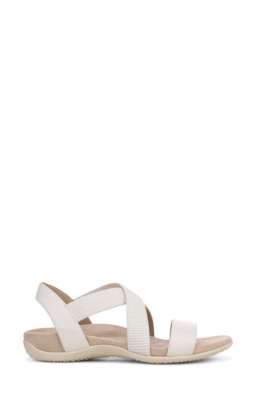 Vionic Raina Slingback Sandal In White