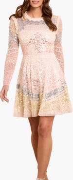 Needle & Thread Angeline Sequin Mini Dress