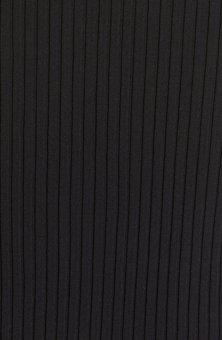 ST. JOHN Flat Rib Midi Sweater Dress, Alternate, color,