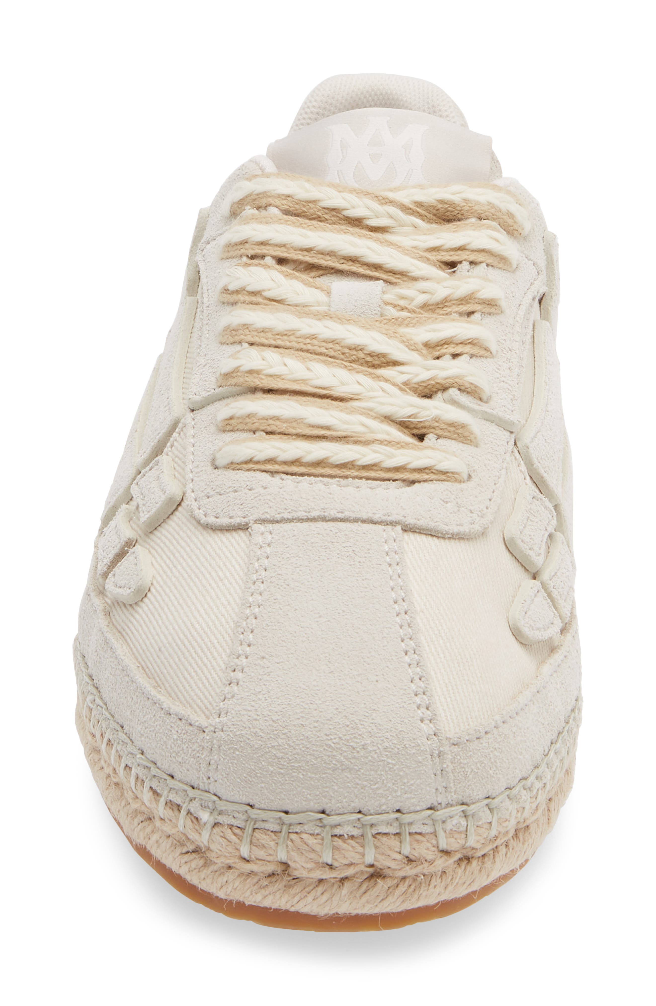 AMIRI Pacific Bones Sneaker, Alternate, color, White