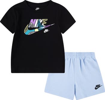 Kids' Logo Graphic T-Shirt & French Terry Shorts Set