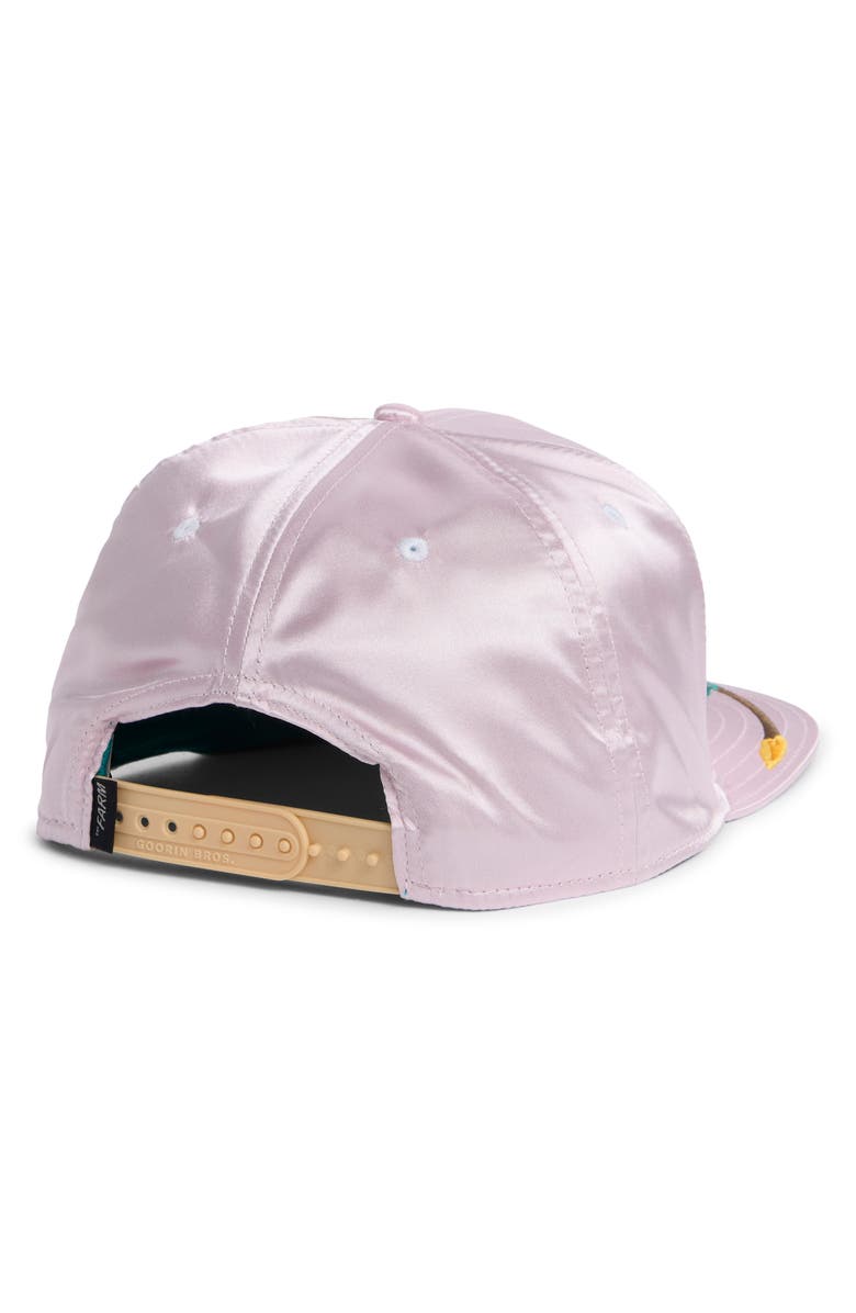 Goorin Bros. Mallorca Patch Satin Trucker Cap, Alternate, color, Sand