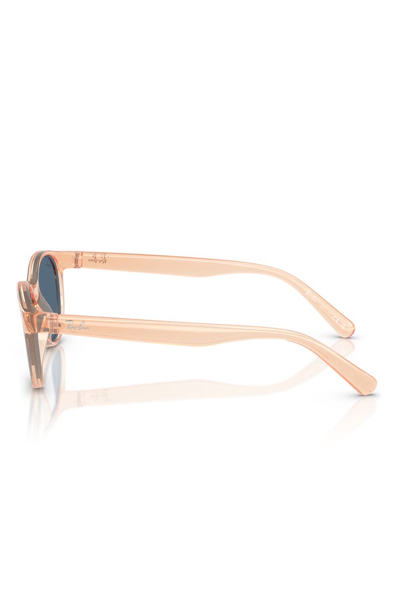 Ray-Ban Kids' 47mm Oval Sunglasses, Alternate, color, Dark Blue