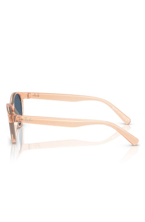 Ray Ban Ray-ban Kids' 47mm Oval Sunglasses In Dark Blue