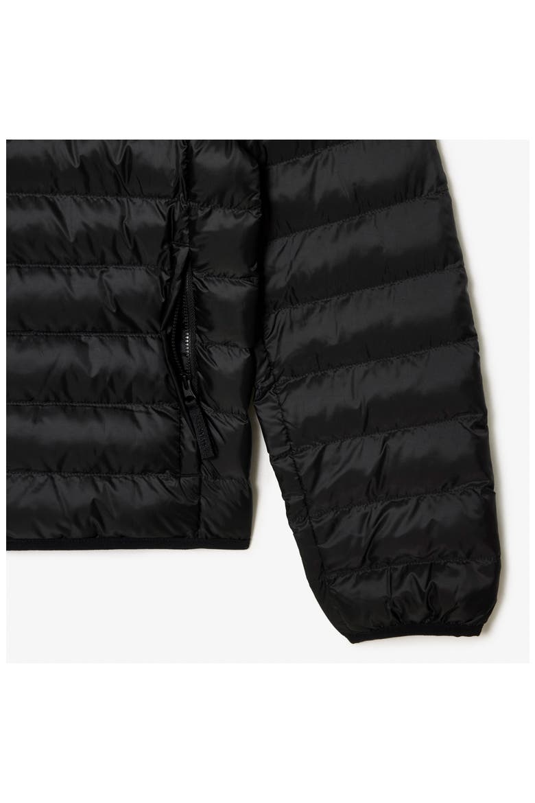 Quilted Puffer Coat, Alternate, color, 031 NOIR