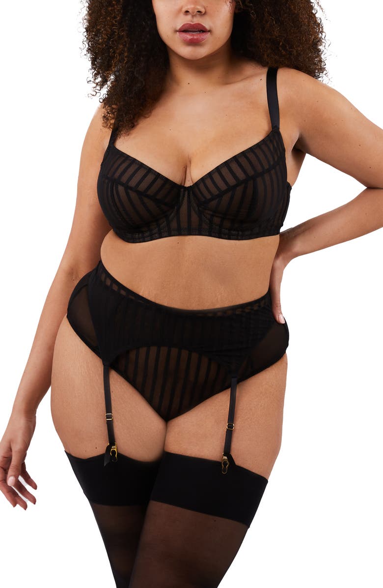 Playful Promises Suspender Belt, Alternate, color,