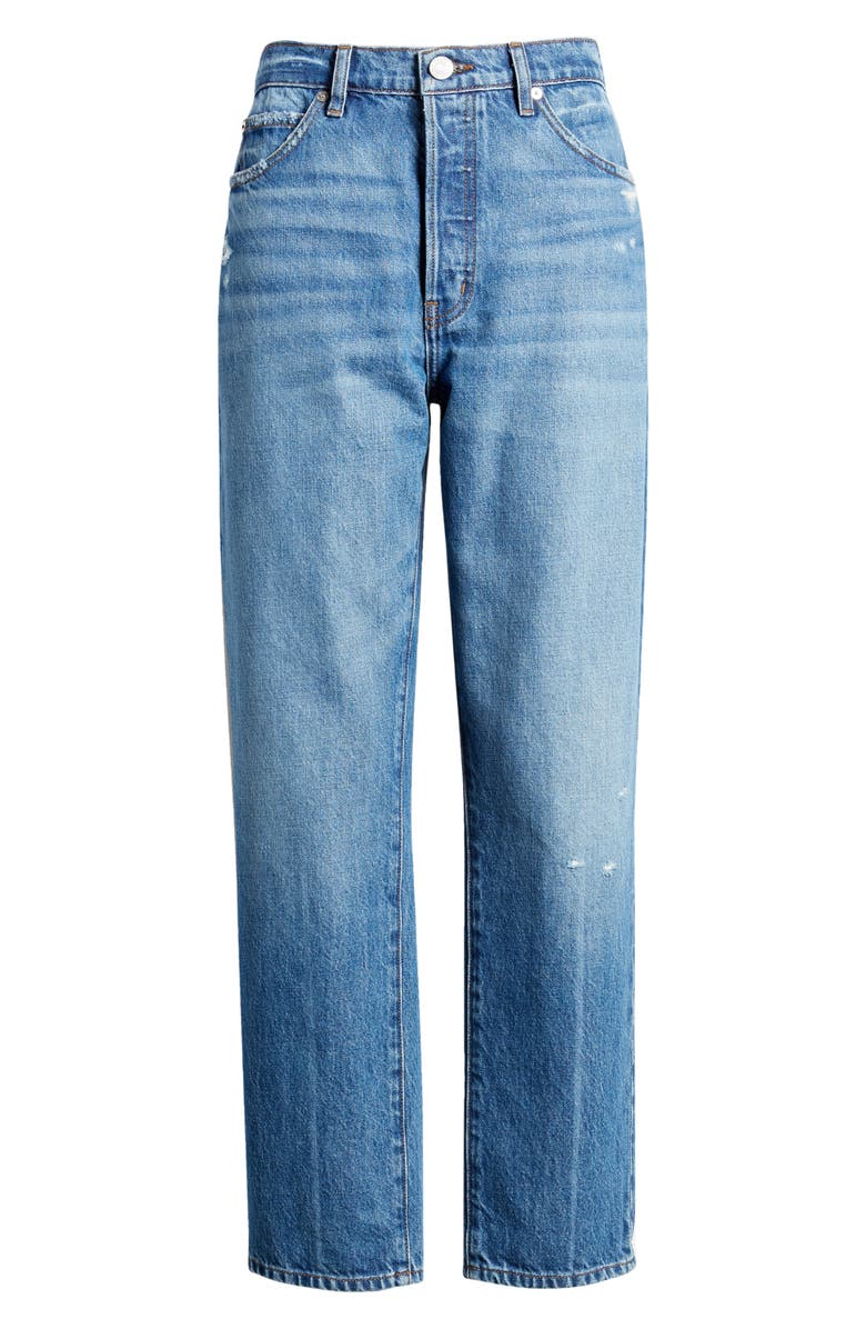 FRAME Le Mec Boyfriend Jeans, Alternate, color, Mariner