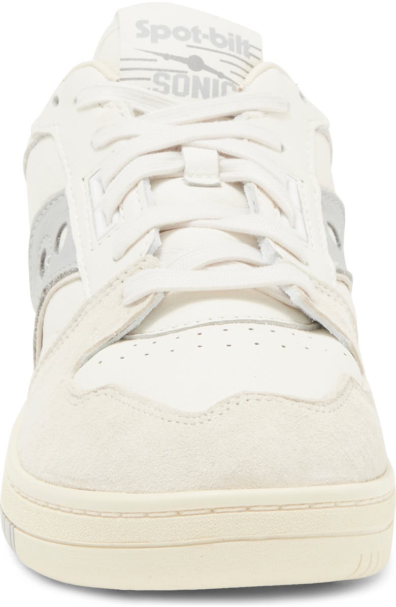 Saucony Sonic Low Sneaker, Alternate, color, Beige/ Grey