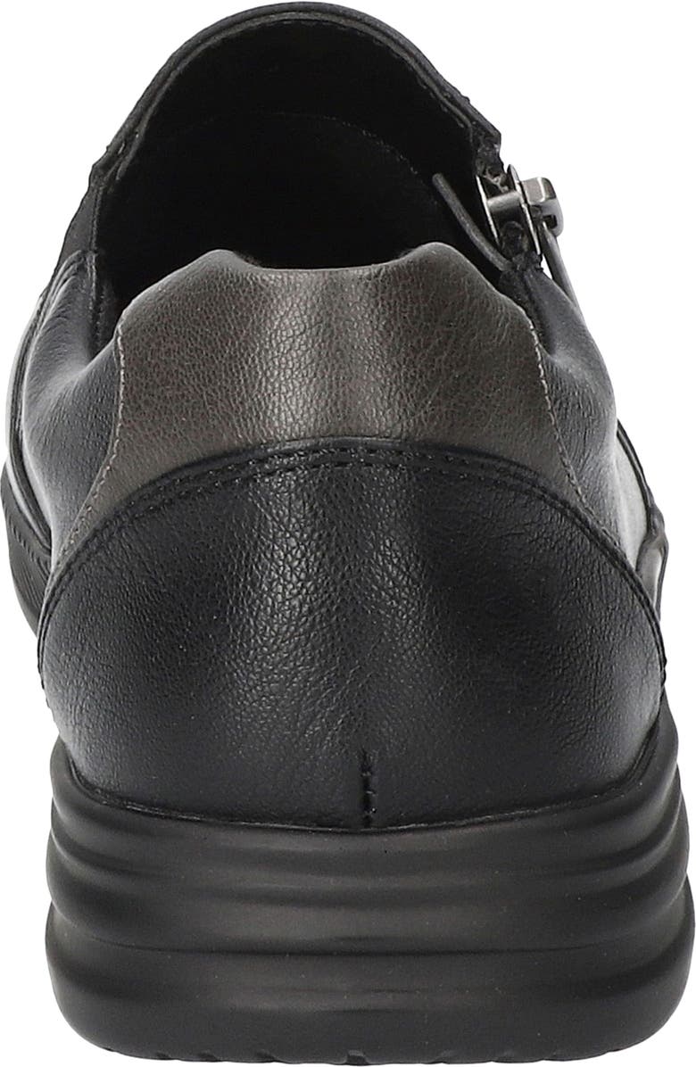 EASY STREET Karol Zip Sneaker, Alternate, color, Black/Grey