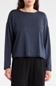 Eileen Fisher Boxy Terry Top