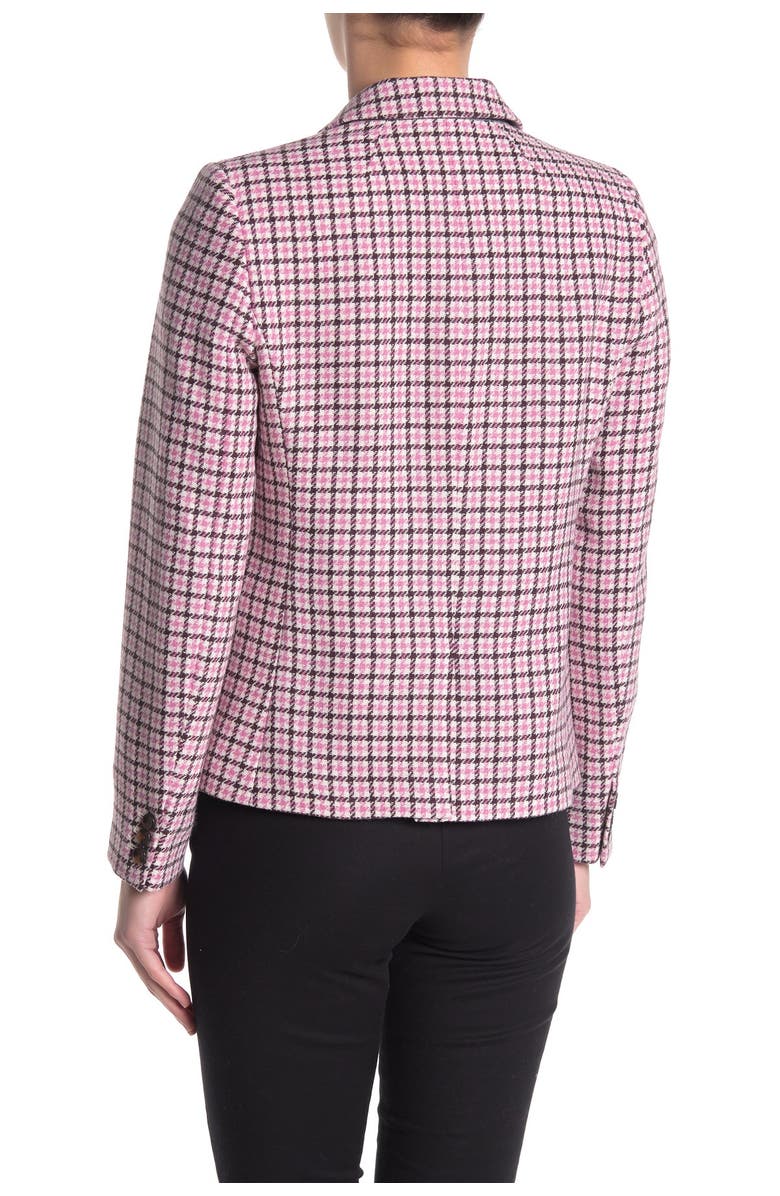 J.Crew Rack Houndstooth Wool Blend Blazer, Alternate, color,