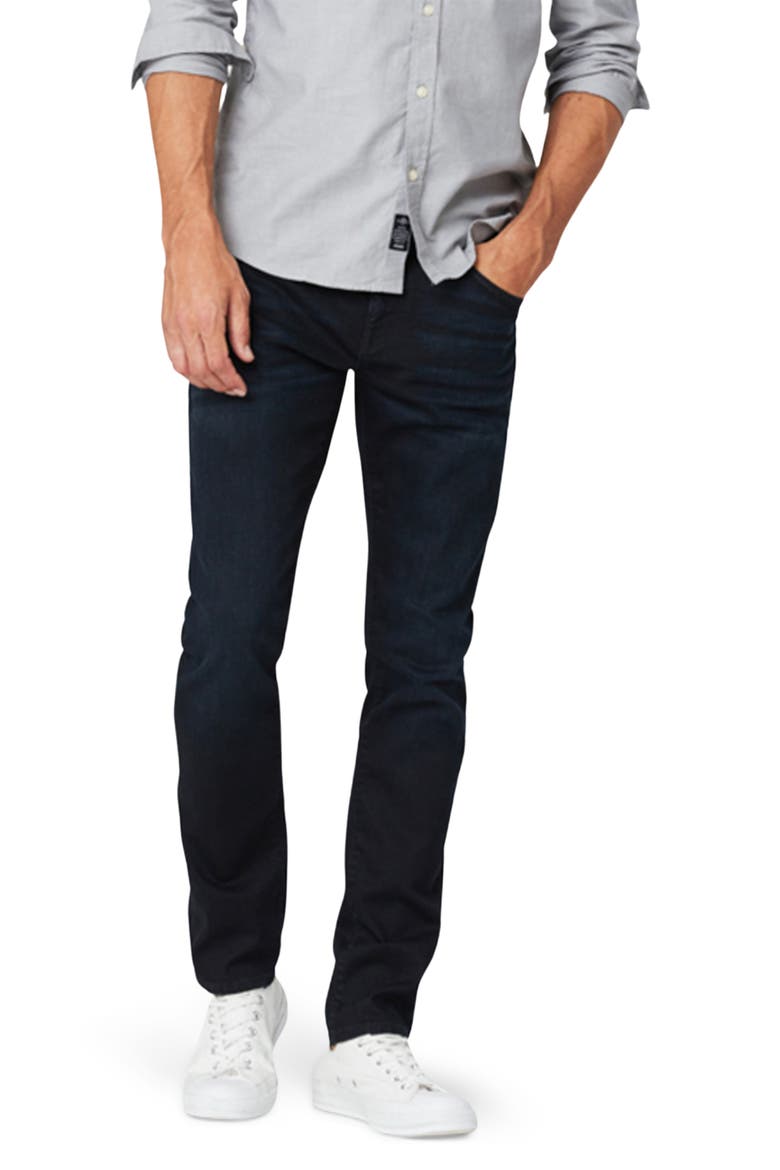 Matt Relaxed Straight Leg Jeans, Main, color, DARK INDIGO