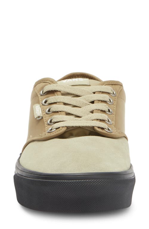 Vans Atwood Sneaker In Suede/nylon Gothic Olive