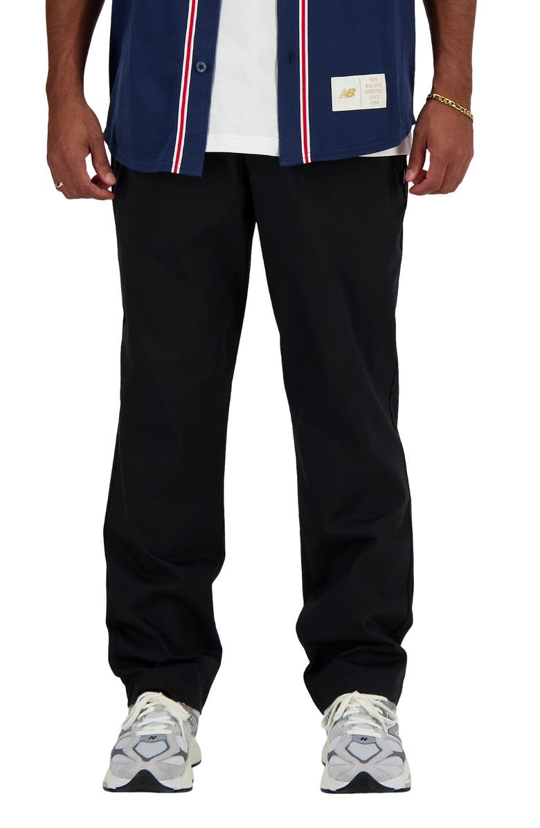 New Balance Icon Straight Leg Twill Pants | Nordstrom