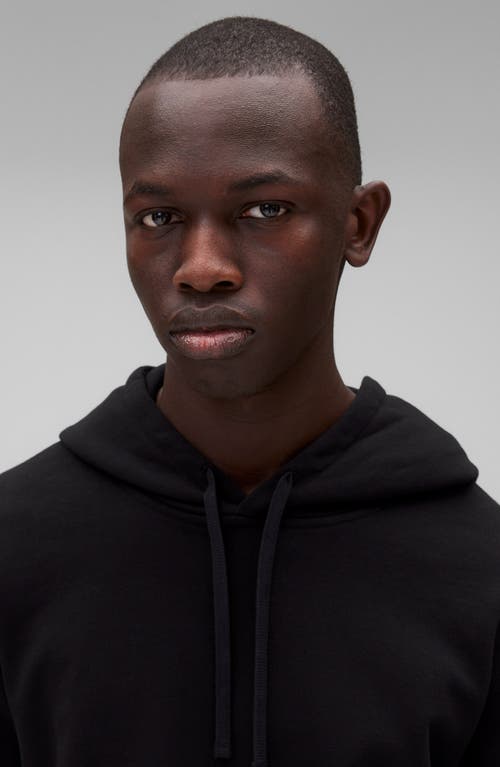 Reigning Champ Classic Lightweight Terry Hoodie In Black