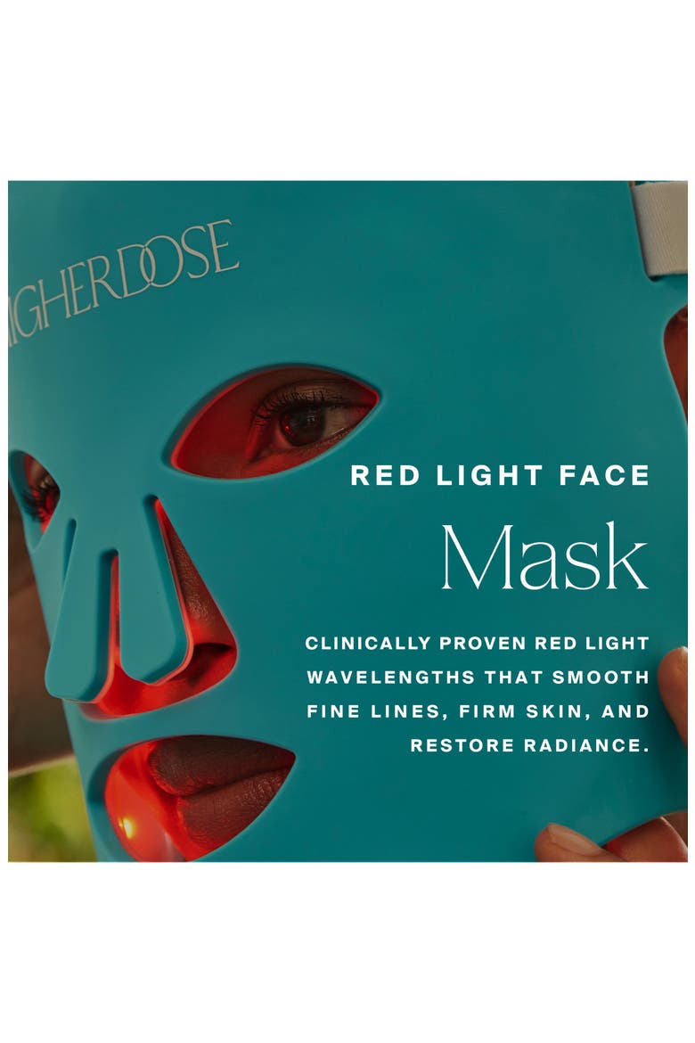 Red Light Face Mask, Alternate, color, BLUE