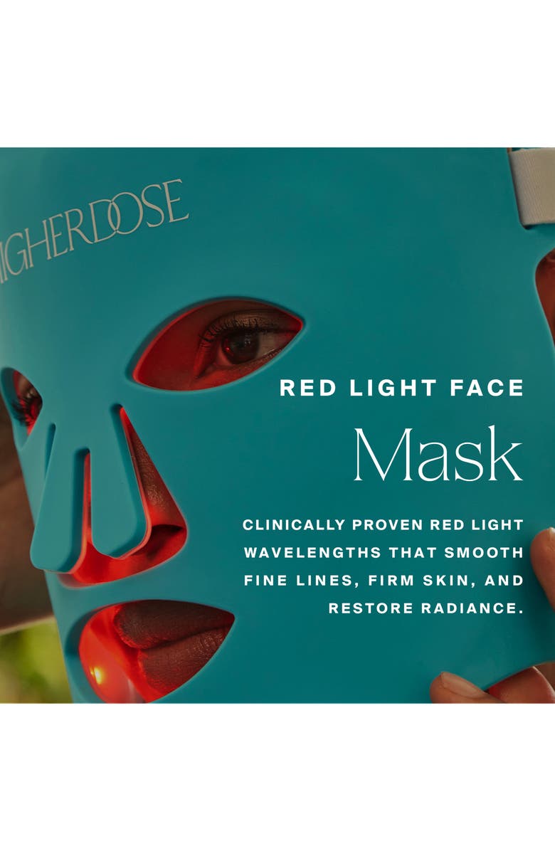 HigherDOSE Red Light Face Mask, Alternate, color, Blue