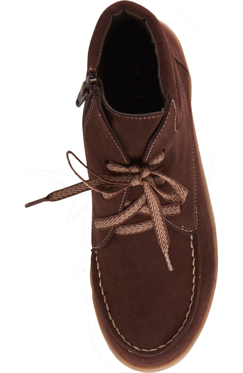 David Tate Sidra Bootie, Alternate, color, Brown Suede