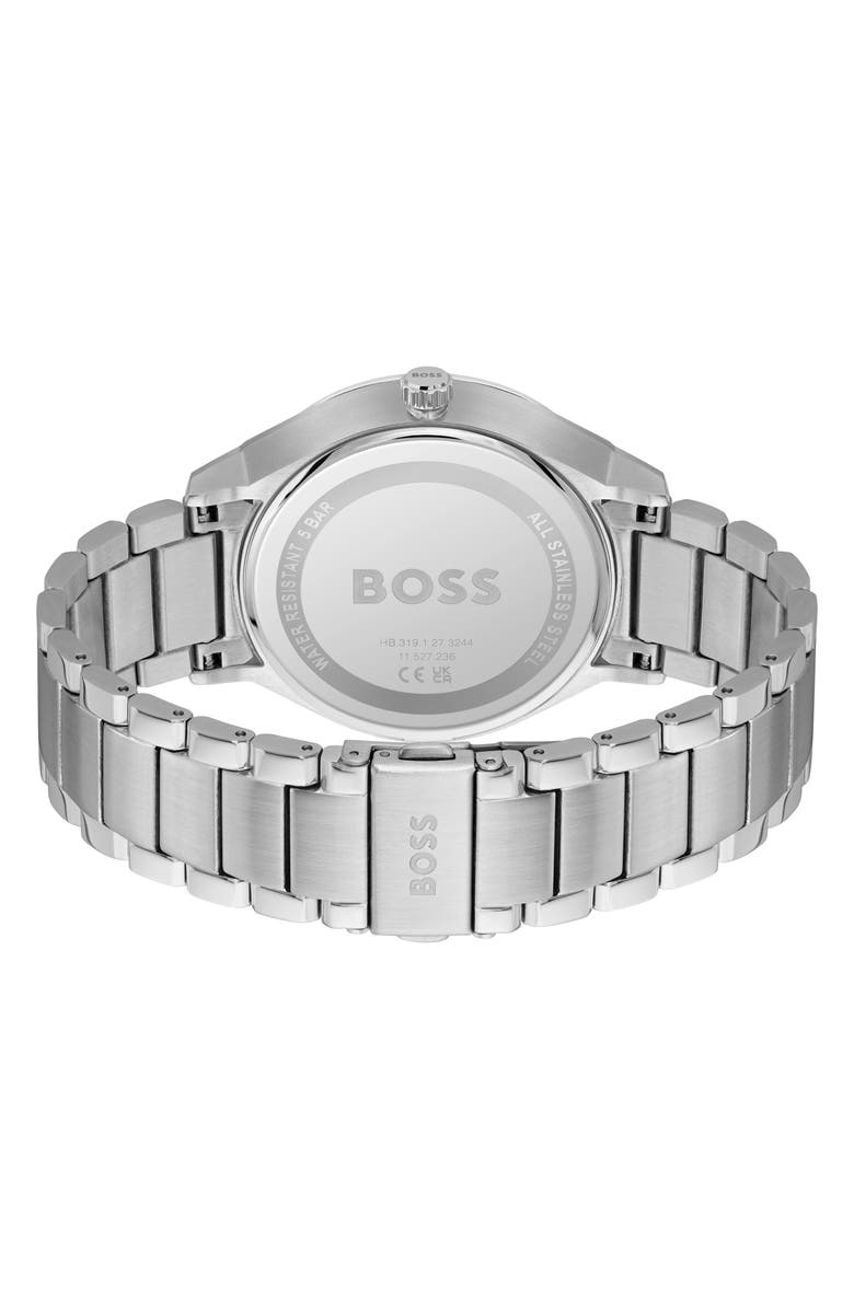 BOSS Tyler Bracelet Watch, 43mm, Alternate, color, Blue