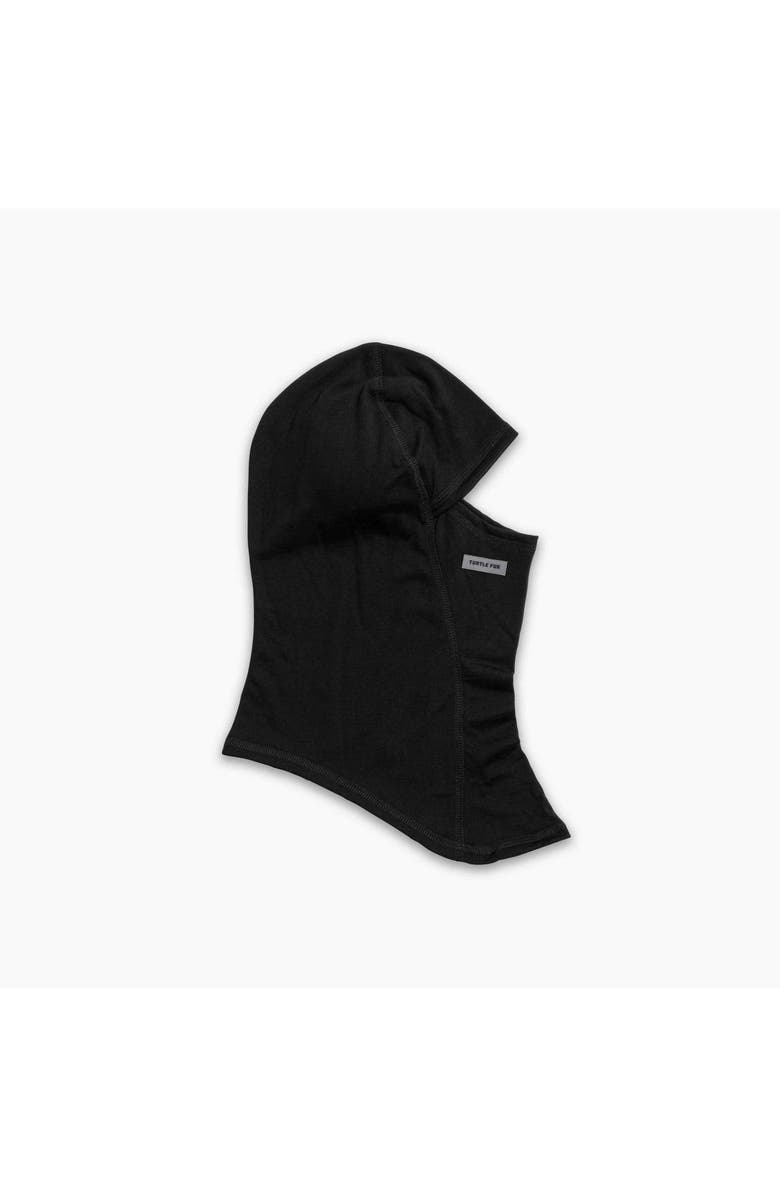Turtle Fur Carefree Superfine Merino Wool MaxClava Balaclava, Main, color, Black
