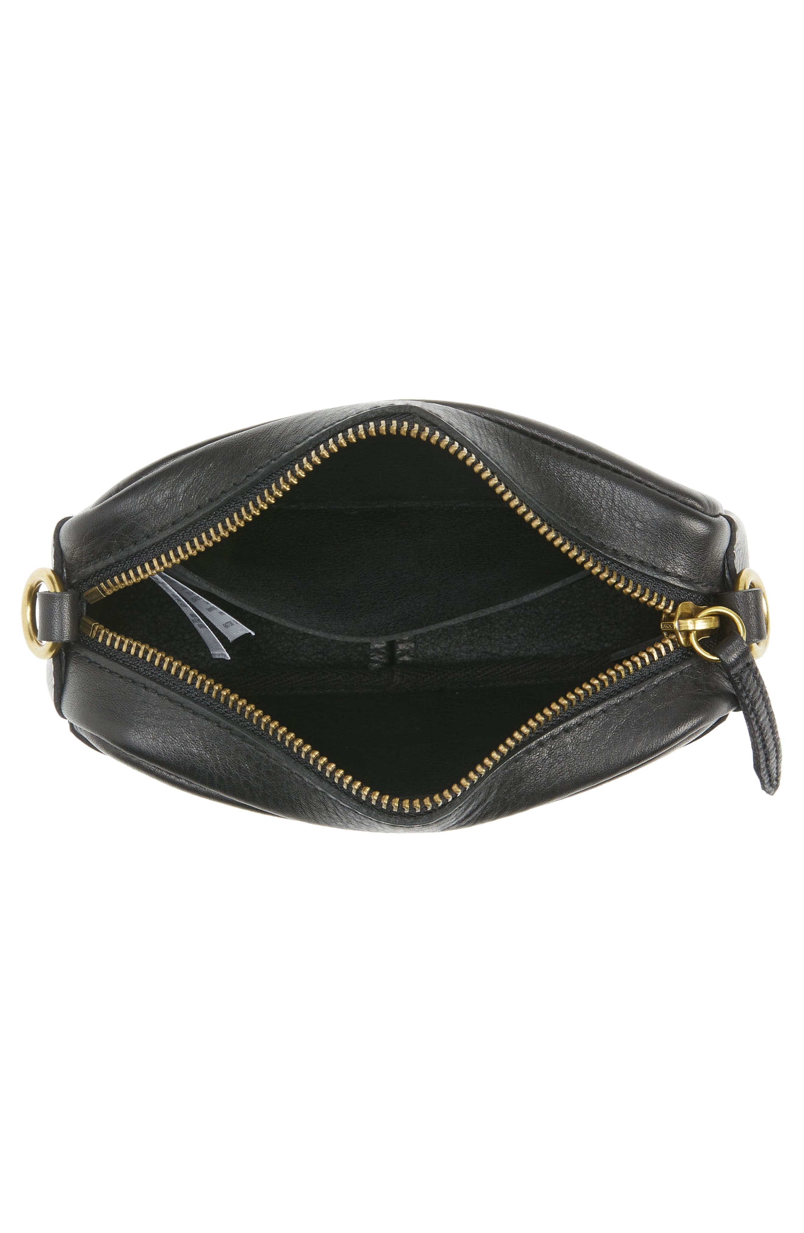 Madewell Mini The Leather Carabiner Crossbody Bag, Alternate, color, 