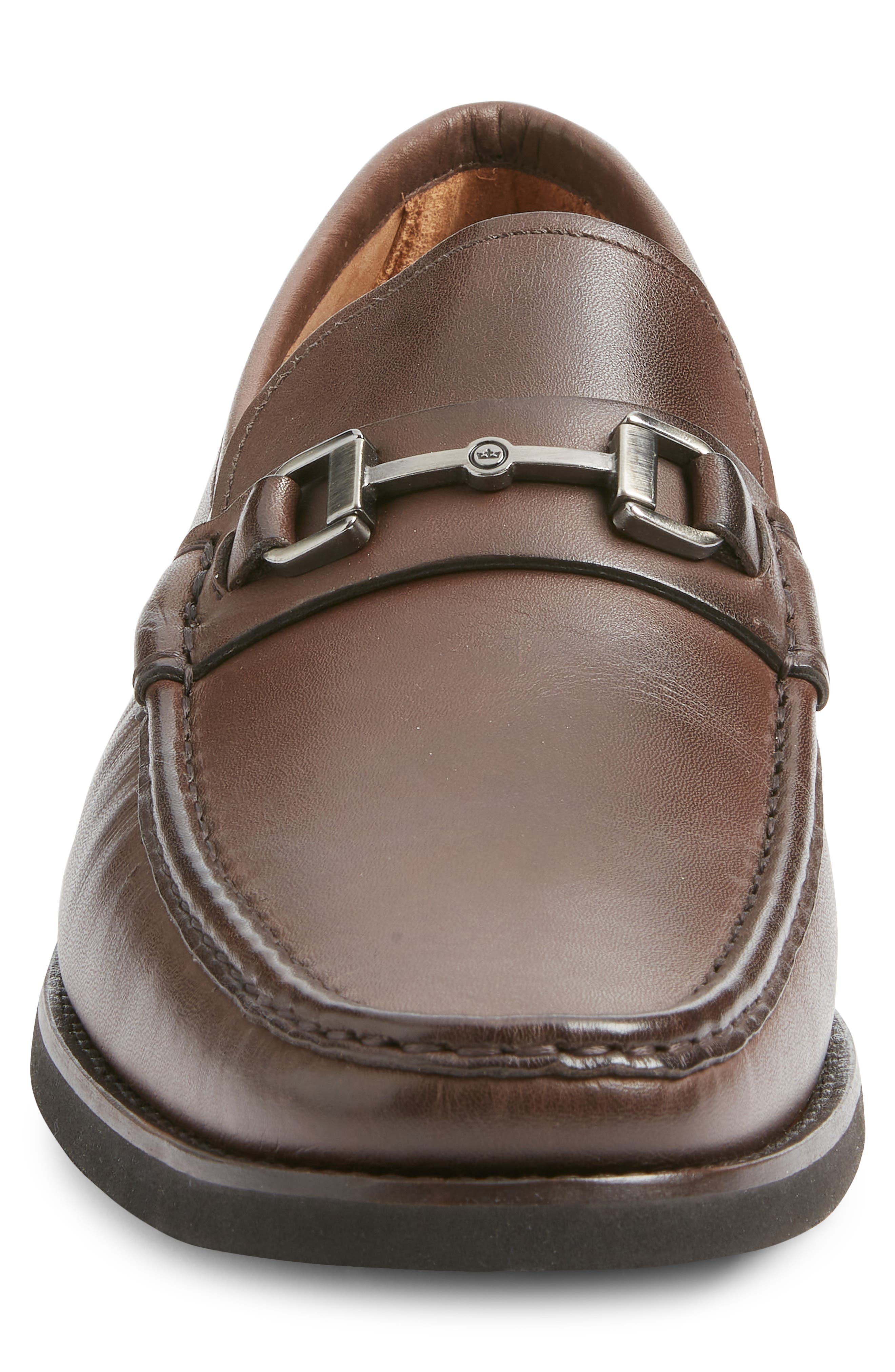 Crown Bit Loafer, Alternate, color, BROWN