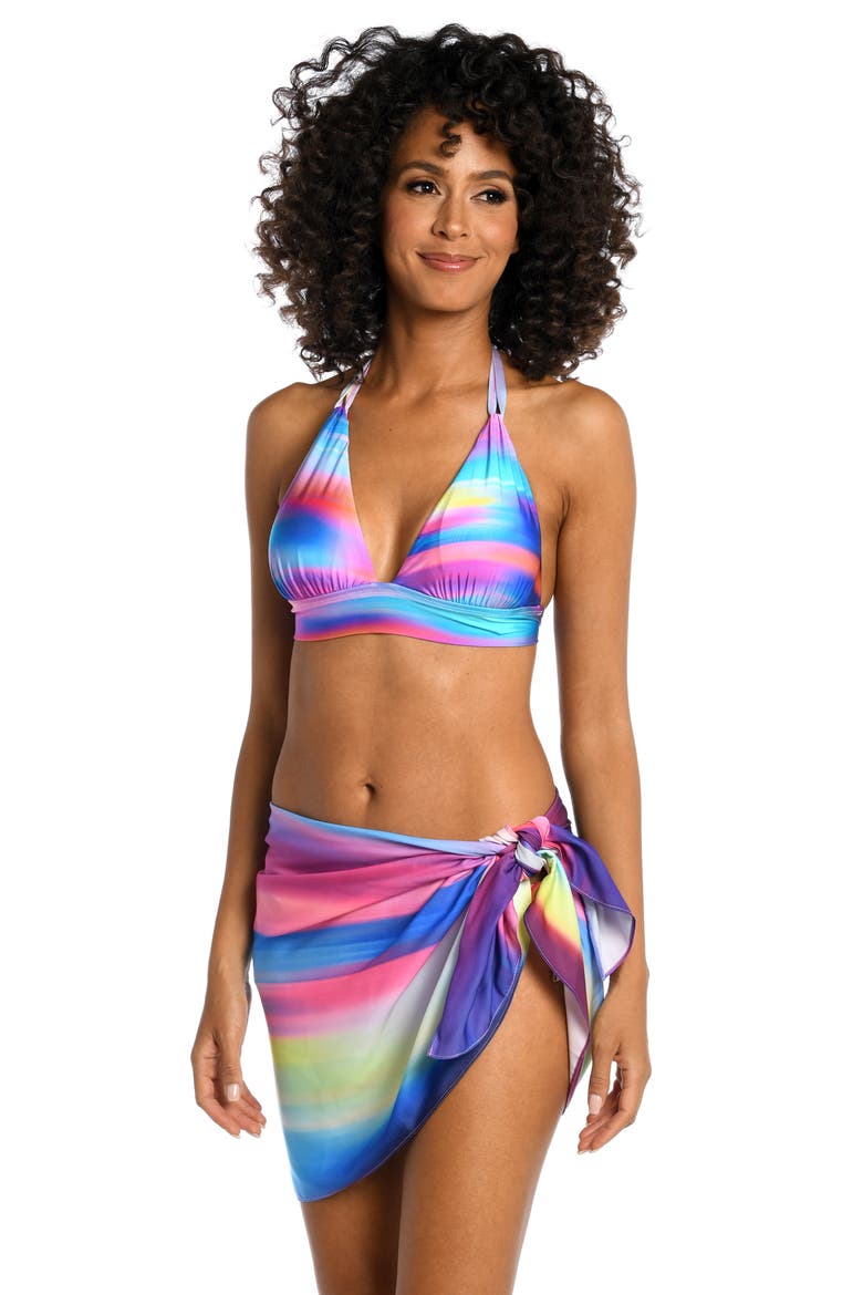 Sunset Cover-Up Pareo, Alternate, color, MULTI