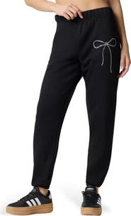 Florence by Mills Crystal Bow Detail Joggers