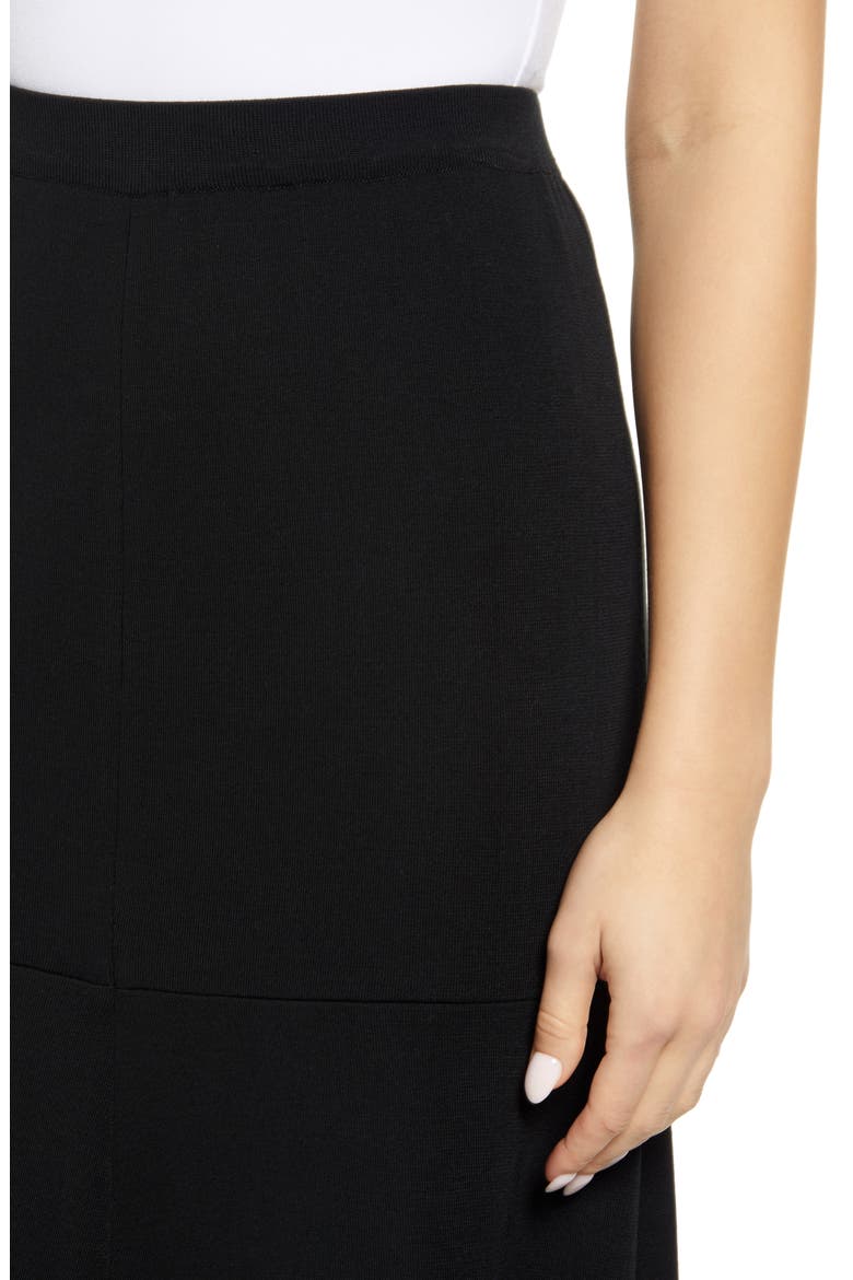Flared Skirt, Alternate, color, BLACK